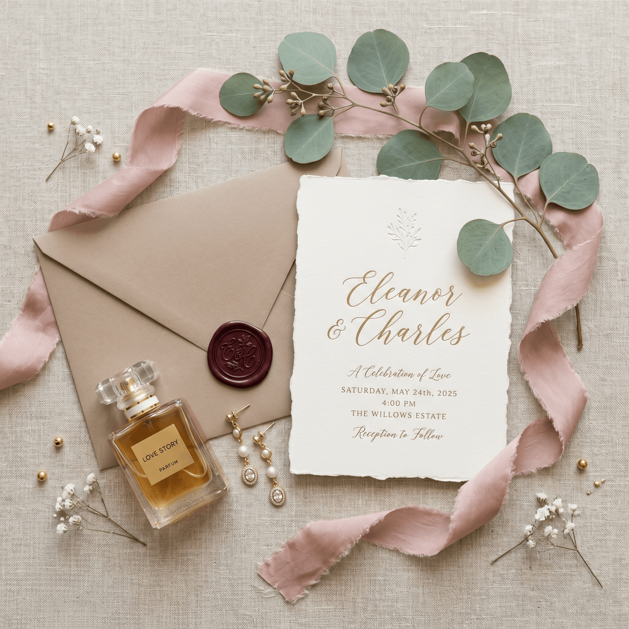 Détails flat lay